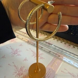 Gold Vintage Hoop Earrings